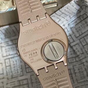 Swatch Rose Gold Smartwatch